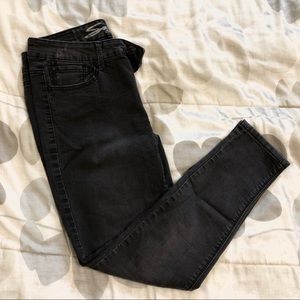 Seven7 Dark Gray Skinny Jeans